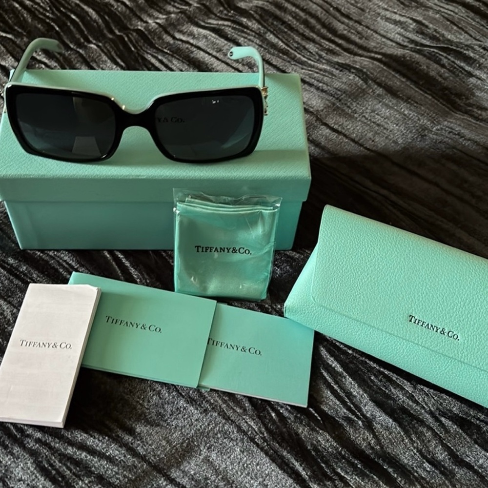 Tiffany & Co. sunglasses.